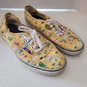 Women's Vans shoes liberty Of London Alice In Wonderland Size 9